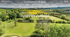 Desktop Screenshot of cotswold-homes.com